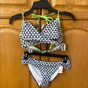 Pink Victoria’s Secret bikini, size small, brand new with tags.